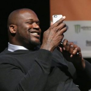 Shaquille O'Neal is a self-proclaimed Tech geek and spends a $1000 on apps every week
