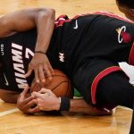 “Kyle Lowry is on the ground in pain, but the mop guy just don’t care”: NBA Twitter reacts as the Celtics ball boy wipes the floor around the hurt Heat guard