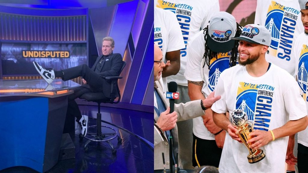 "Steph was 5-17 in tonight's closeout game, yet just won the Magic Johnson trophy": Skip Bayless demands Warriors PG bring home Finals MVP