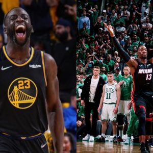 "Draymond Green firing up Miami so they and Celtics absolutely kill each other before Finals": NBA Twitter calls out Warriors forward's mind games after he and Dubs win WCF against Mavs
