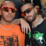 "Lewis Hamilton is a very good friend of mine" - Maluma went around the Miami GP looking for the seven-time world champion to give him a hug