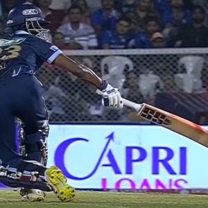 Hit wicket in cricket meaning: Sai Sudharsan gets out hit wicket to Kieron Pollard during GT vs MI IPL 2022 match