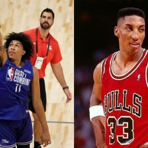 "Scottie Pippen Jr. and Ron Harper Jr. have the same focus on winning as their fathers did!": Scottie Pippen and Ron Harper's sons battle for a spot in the NBA at the Draft Combine