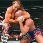 Kurt Angle Chris Jericho Shawn Michaels