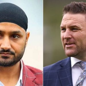 "ECB is in good hands": Harbhajan Singh congratulates Brendon Mccullum after his appointment as England's new Test coach
