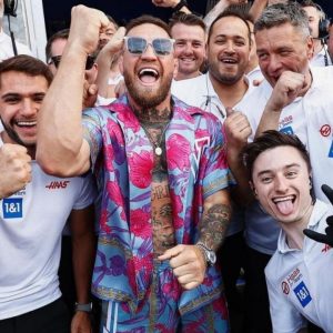 "I'm routing for Haas!" - Conor McGregor is all in for Haas at Monaco Grand Prix