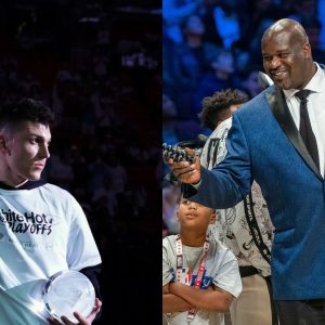 "Tyler Herro is on same level as Luka Doncic and Trae Young": Shaquille O'Neal agrees with 6MOY as he helps Heat go two up against the Sixers