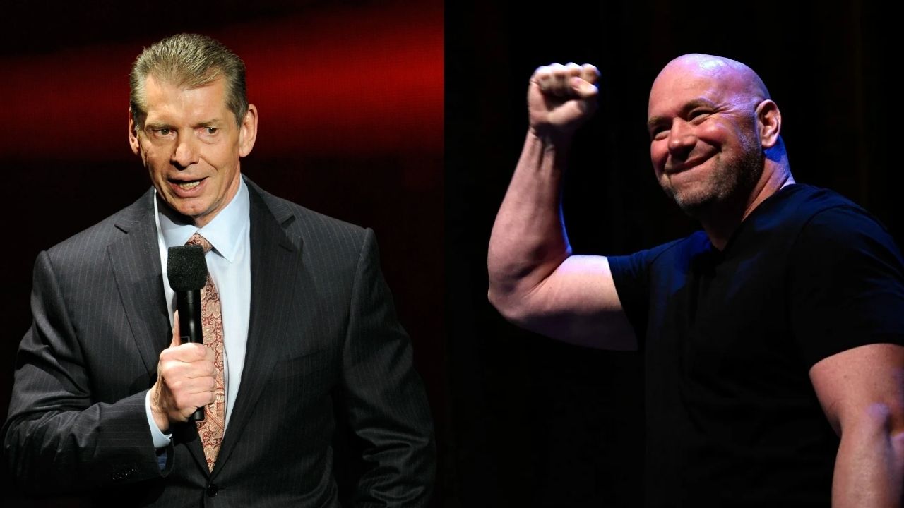 Vince McMahon Dana White UFC