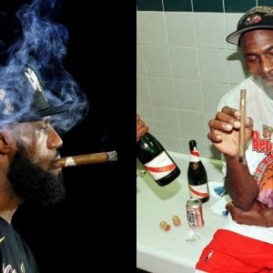 "it was Michael Jordan, not Mark Cuban, who inspired LeBron James to break out the cigars": Lakers' star adopted various things from Bulls' GOAT's lifestyle