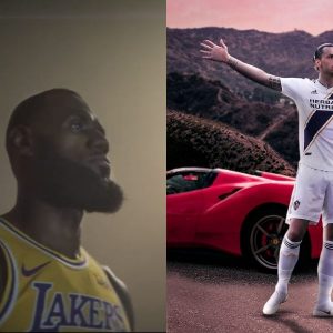 “Welcome LeBron James, now LA has a God and a King”: When Zlatan Ibrahimovic punked Lakers star, sending him his gifted jersey back with an autograph