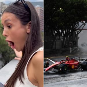 "Holy Shit, It's fast! Oh My God!"- Nina Dobrev reacts to Formula 1 cars flying by her balcony at the Monaco Grand Prix