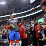 "A fan sued Russell Westbrook and the Utah Jazz for $100 Million!": When the 2017 MVP got into a huge altercation with a Jazz fan that led to a lifetime ban and a lawsuit