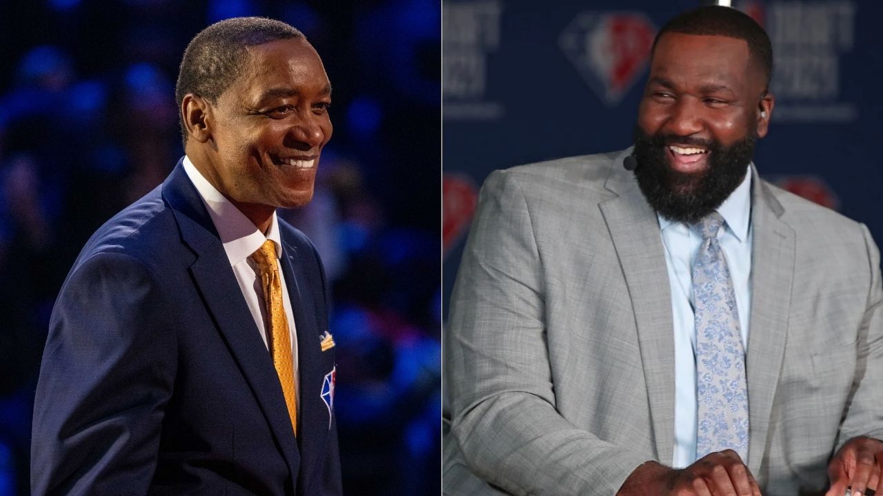 “Isiah Thomas went through Magic Johnson, Larry Bird, and Michael Jordan”: Kendrick Perkins explains why he selects the Pistons legend over John Stockton, while naming Zeke a top 5 PG