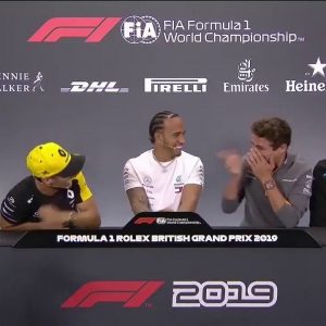 "Everyone knows the joke"– Lando Norris reveals what led to his tear-jerking laughter riot during press conference with Lewis Hamilton and Daniel Ricciardo