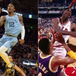 “Some of the finishes that Ja Morant had in Game 2, I saw comparisons to Michael Jordan”: Draymond Green lauds the 2022 MIP for his MJ-like plays in the Grizzlies-Warriors series