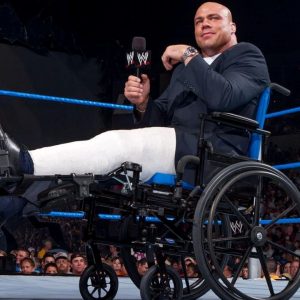 Kurt Angle Injury