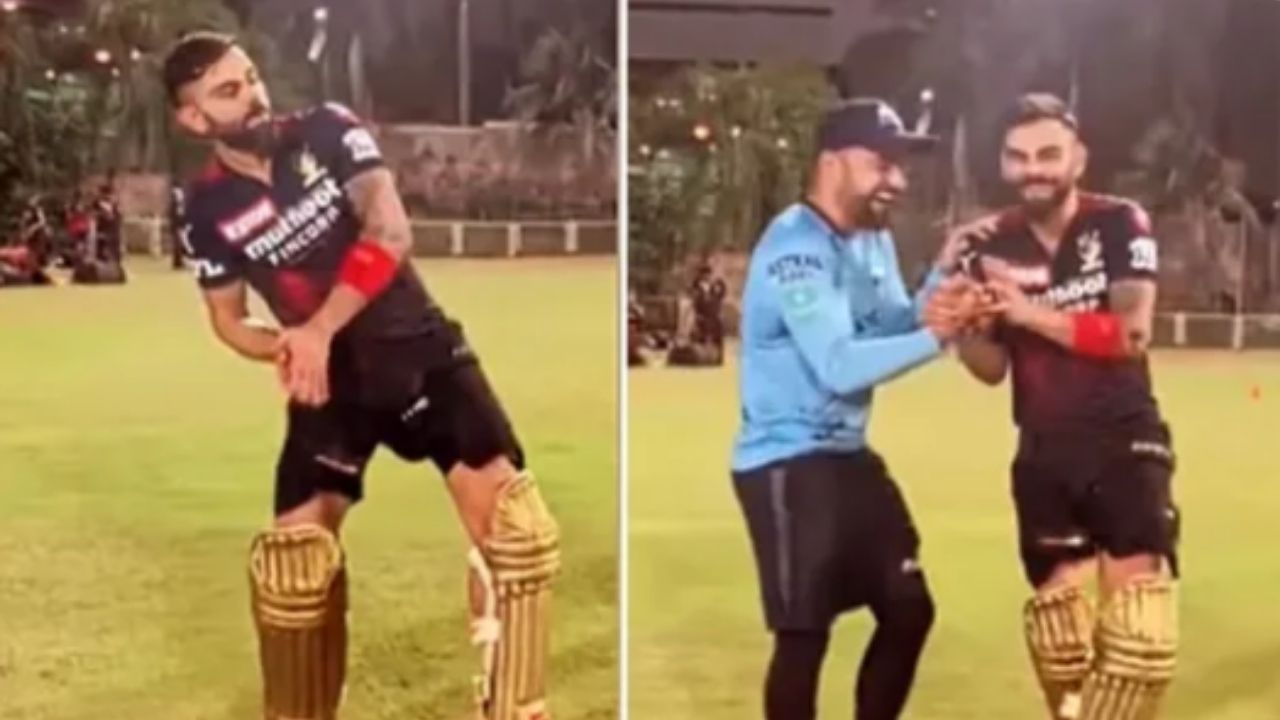 "Yeh bhai sahab alag hi khelte hai": Virat Kohli describes Rashid Khan peculiar snake shot in IPL 2022