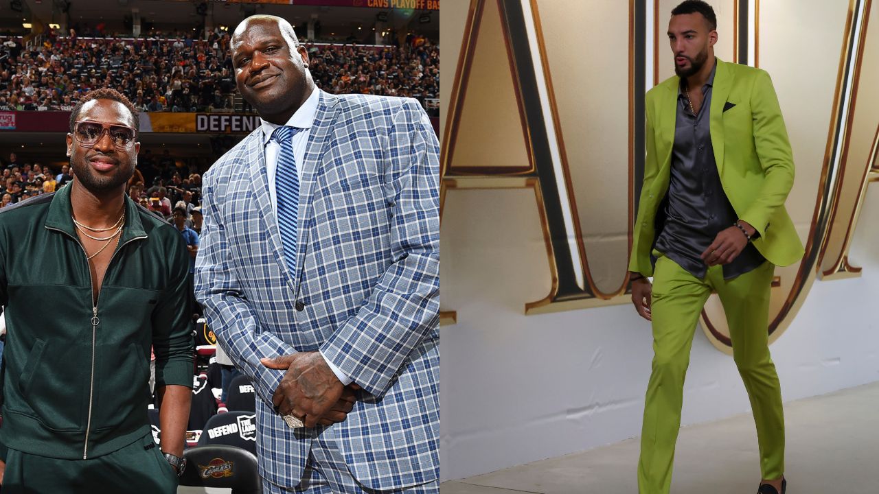 "Y'all wanna settle this at All-Star weekend in Utah next year?": Dwyane Wade offers an interesting  solution to Shaquille O'Neal and Rudy Gobert's viral claims