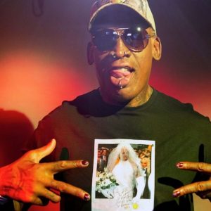 "Dennis Rodman only wears his brand's tshirts!": The 5 time champion stays loyal to his tshirt company, Rodman Brand