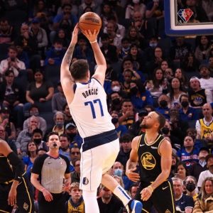 "Love to go on the road, hit a bucket, and silence the crowd": Luka Doncic talks about facing Warriors' X Factor, the Chase Center crowd