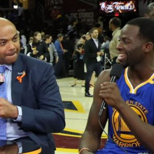 "Let's go win one more and I'll make sure I see Charles Barkley”: Draymond Green is excited to see Chuck on TNT Tuesday after sealing Game 4 against Mavs