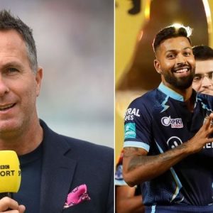 Michael Vaughan has backed Hardik Pandya to be the next captain of India after his brilliant campaign with Gujarat Titans in IPL 2022.