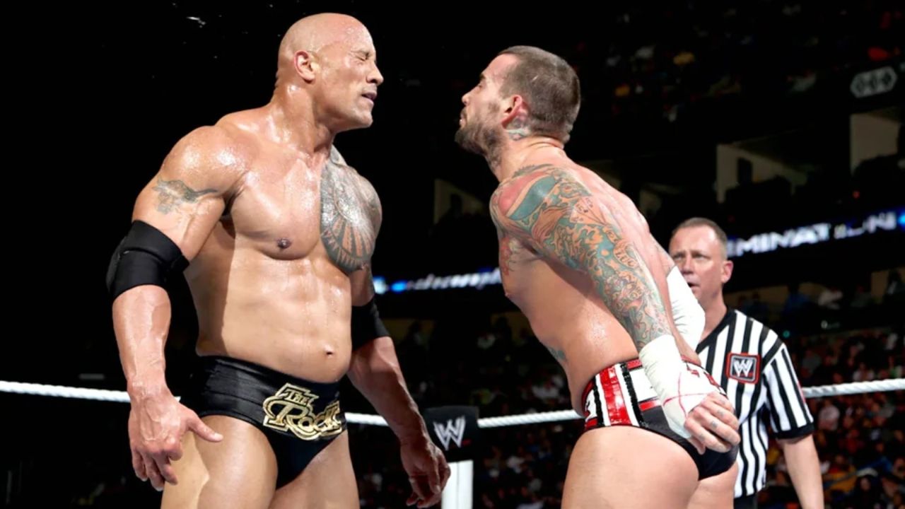CM Punk and The Rock