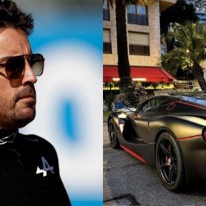 "Fernando Alonso in a $4.7 million LaFerrari in Monaco"- Two-time World Champion brings out his ultra rare matte black Ferrari after the Monaco GP