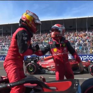 "First time Ferrari have secured the first pole at a brand new venue since Felipe Massa"– Ferrari fans elated to see Charles Leclerc & Carlos Sainz securing front row start in Miami
