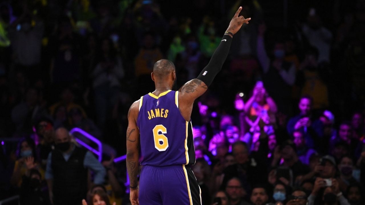 "LeBron James has 8 All-NBA selections after turning 30!": The Lakers superstar has more All-NBA selections than Scottie Pippen, Carmelo Anthony, and James Harden