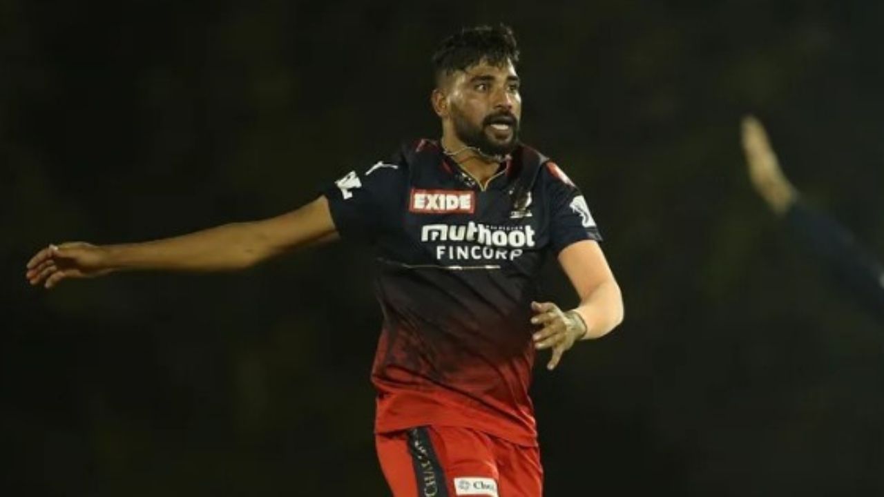Siddarth Kaul IPL 2022 price: Why is Mohammed Siraj not playing today's IPL 2022 match between Royal Challengers Bangalore and Gujarat Titans?