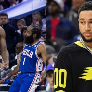 "Ben Simmons is so petty, liking an old tweet about the Sixers winning the James Harden trade": NBA Twitter reacts as the Nets star continues to troll Joel Embiid and co.