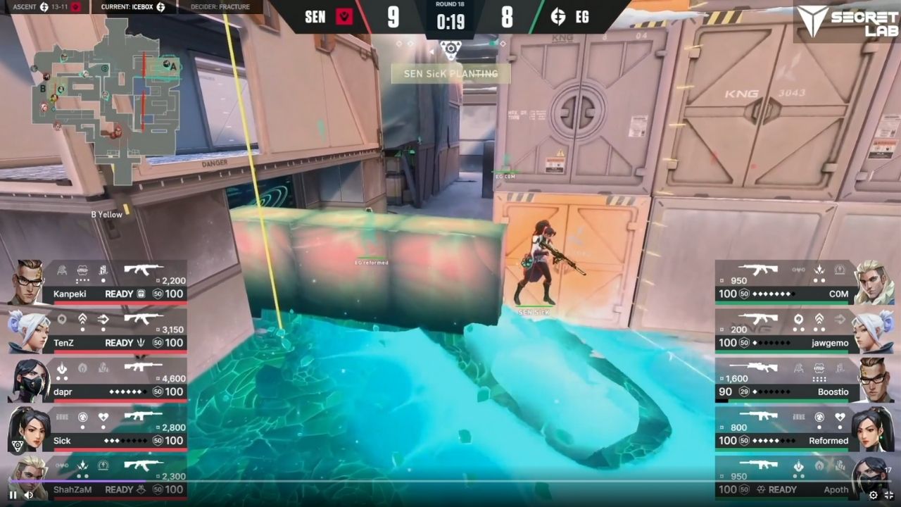 "Holy Reformed, this play was beautiful": Valorant Twitter reacts to EG Reformed's 500 IQ play against Sentinels