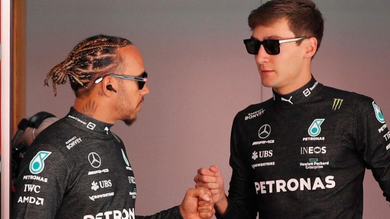"Lewis Hamilton is trying to solve the problem" - Ross Brawn believes that Lewis Lewis Hamilton driving behind George Russell helps Mercedes gather feedback
