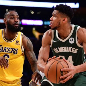 "Giannis is a better defender than LeBron James ever was!": Brian Windhorst explains why Bucks star has already far surpassed the King on defense