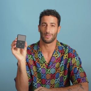 "I charge and use whatever is in here as I have like 5000-6000 songs in here": McLaren's Daniel Ricciardo explains how he can't live without his iPod