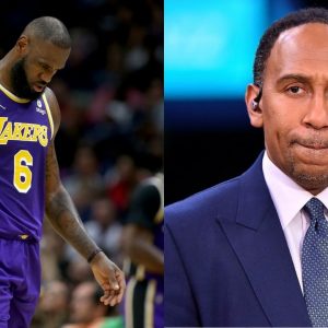"The Los Angeles Lakers are going nowhere! They should trade LeBron James!": Stephen A Smith believes the 17x Champions should trade the King for future assests