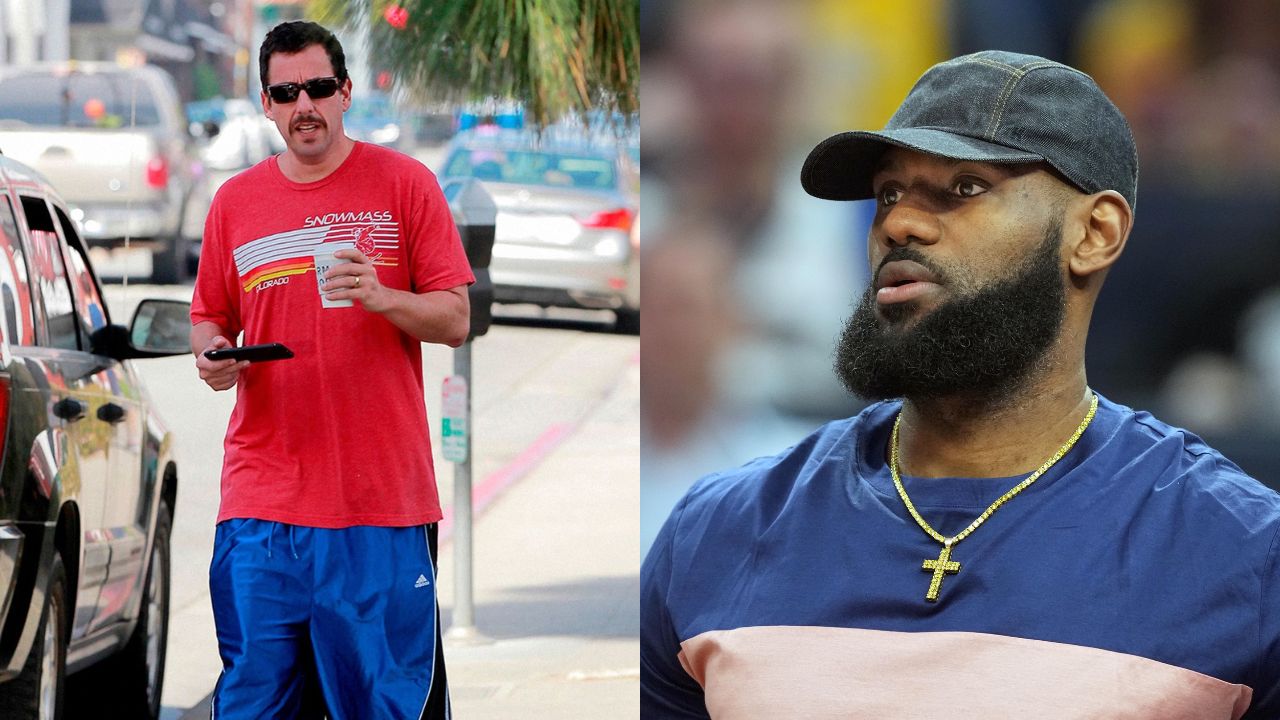 "This trailer overshadows LeBron James' Space Jam 2 sins!": NBA Twitter goes BONKERS as Adam Sandler and Bron's movie, Hustle's trailer drops