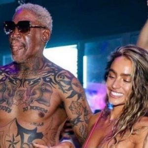 "Dennis Rodman goes shirtless with Sommer Ray as she makes her DJ debut!": The Bulls Legend and Steve Aoki are seen spinning tunes alongside the Instagram model  