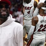 “Dwyane Wade called me and told me nobody cares about my banged up knee”: Jimmy Butler reveals his motivating factor following 47-point explosion in Game 6 Heat win