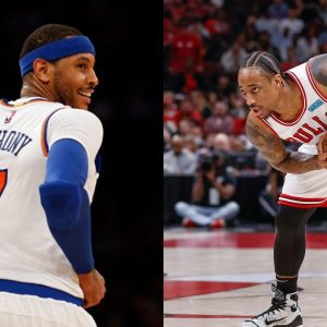 "DeMar DeRozan has the worst career postseason plus/minus at -371": Bulls MVP leads Lakers star Carmelo Anthony by a significant margin on lowest Playoffs '+/-' list