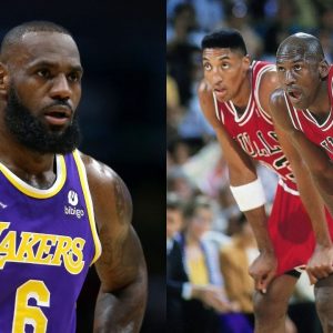 "Kobe, KD, or Kyrie": LeBron James dishes out his top 3 choices for teammate in a 2v2 battle against MJ and Scottie Pippen