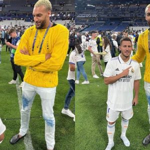 “Why is Rudy Gobert taking pictures with the stadium?”: Real Madrid star Eden Hazard gets trolled for getting eclipsed by the Stifle Tower