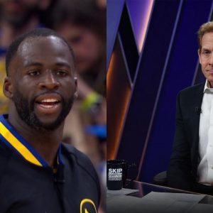 "Draymond Green is acting like Antonio Brown, he's delighting in the role of the villain!": Skip Bayless wants the Warriors' star to stop with his antics post ejection
