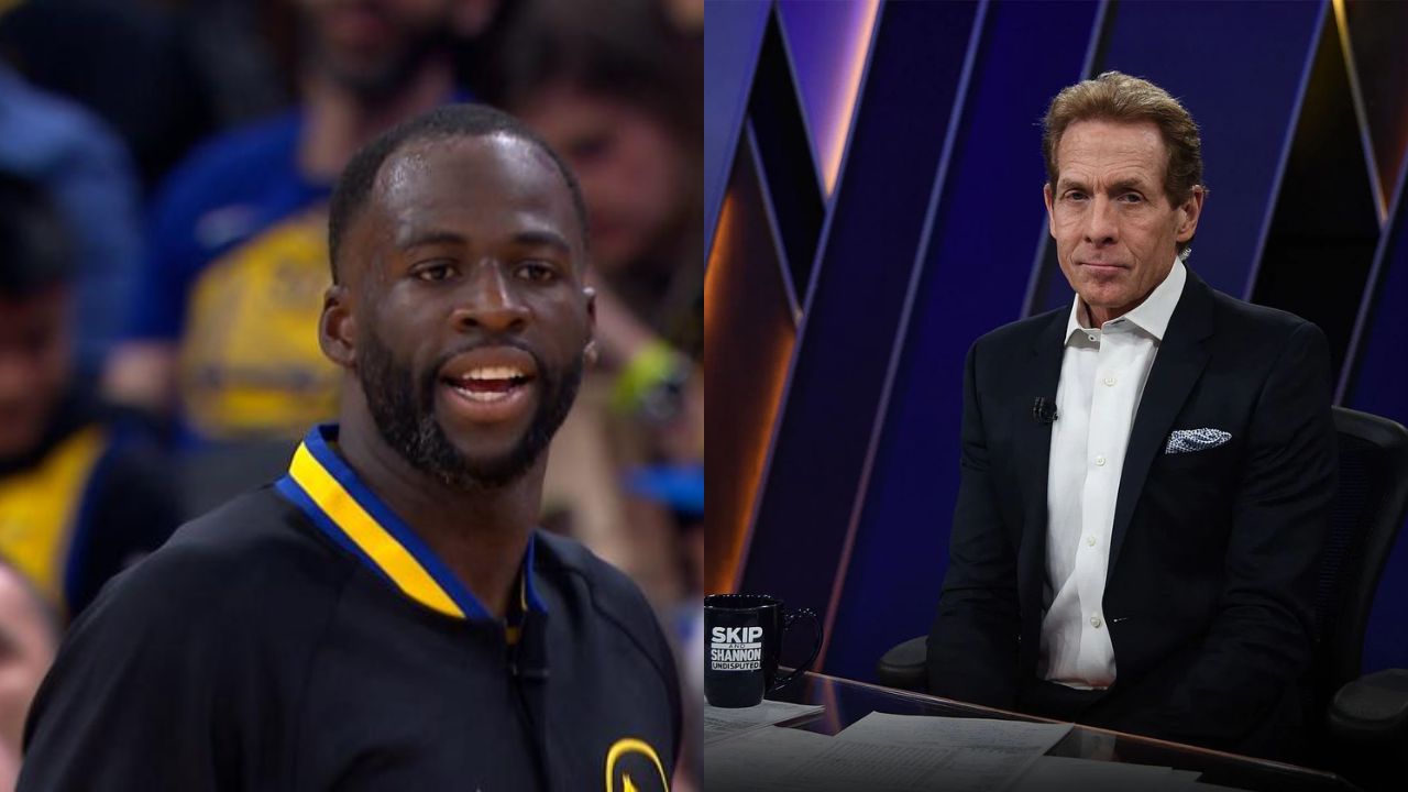"Draymond Green is acting like Antonio Brown, he's delighting in the role of the villain!": Skip Bayless wants the Warriors' star to stop with his antics post ejection