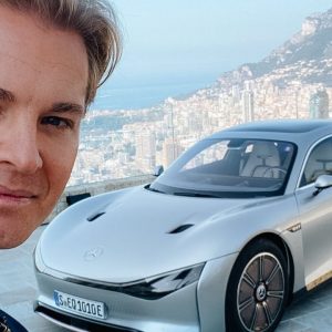"Nico Rosberg not qualified to drive a $102,000 Mercedes EV around Monaco?"- Former World Champion gives F1 fans a tour of Mercedes' latest Vision EQXX which has a range of 1000km