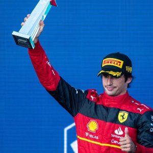 "Our new Minister of Defense!"- Carlos Sainz explains why finishing on the podium ahead of Sergio Perez is a huge boost to his confidence