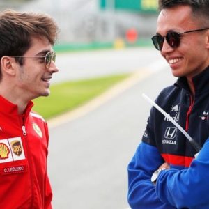 "Don't show this to Hamilton, he might get hospitalized"- Throwback to Charles Leclerc and Alex Albon's intense last lap battle at the 2017 F2 season finale in Abu Dhabi