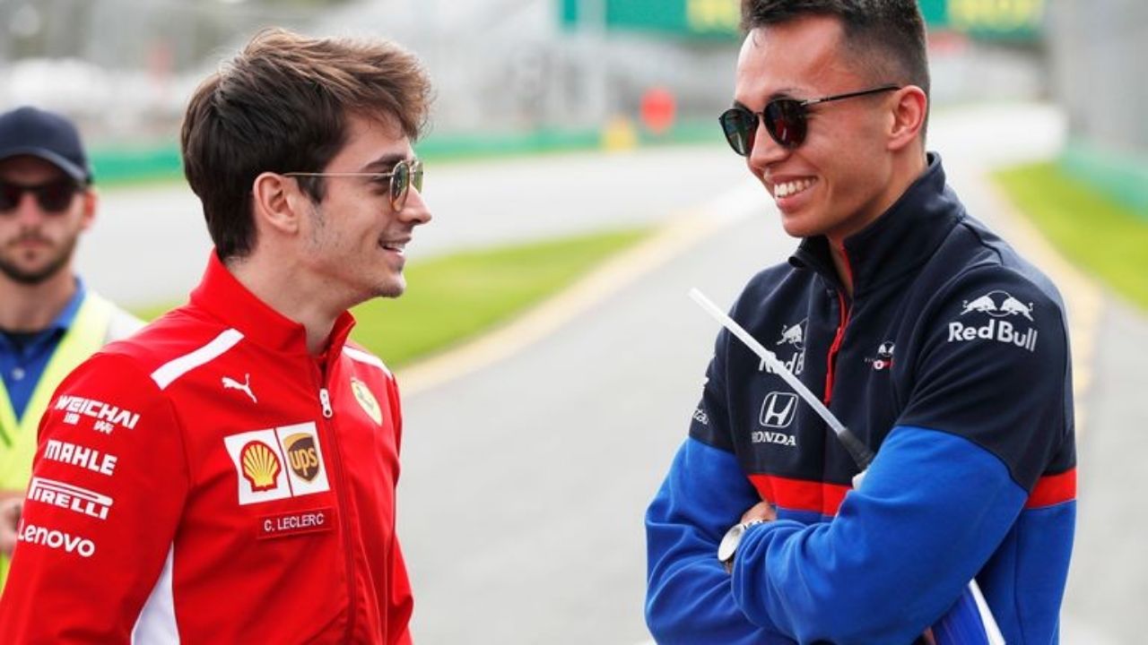 "Don't show this to Hamilton, he might get hospitalized"- Throwback to Charles Leclerc and Alex Albon's intense last lap battle at the 2017 F2 season finale in Abu Dhabi