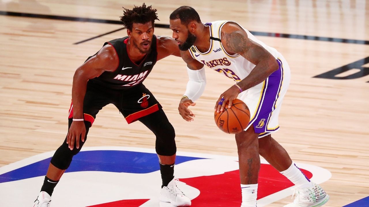 "LeBron James ain't walking through those doors anytime soon!": Kendrick Perkins ridicules the Miami Heat as they trail the series 3-2 to the Boston Celtics  